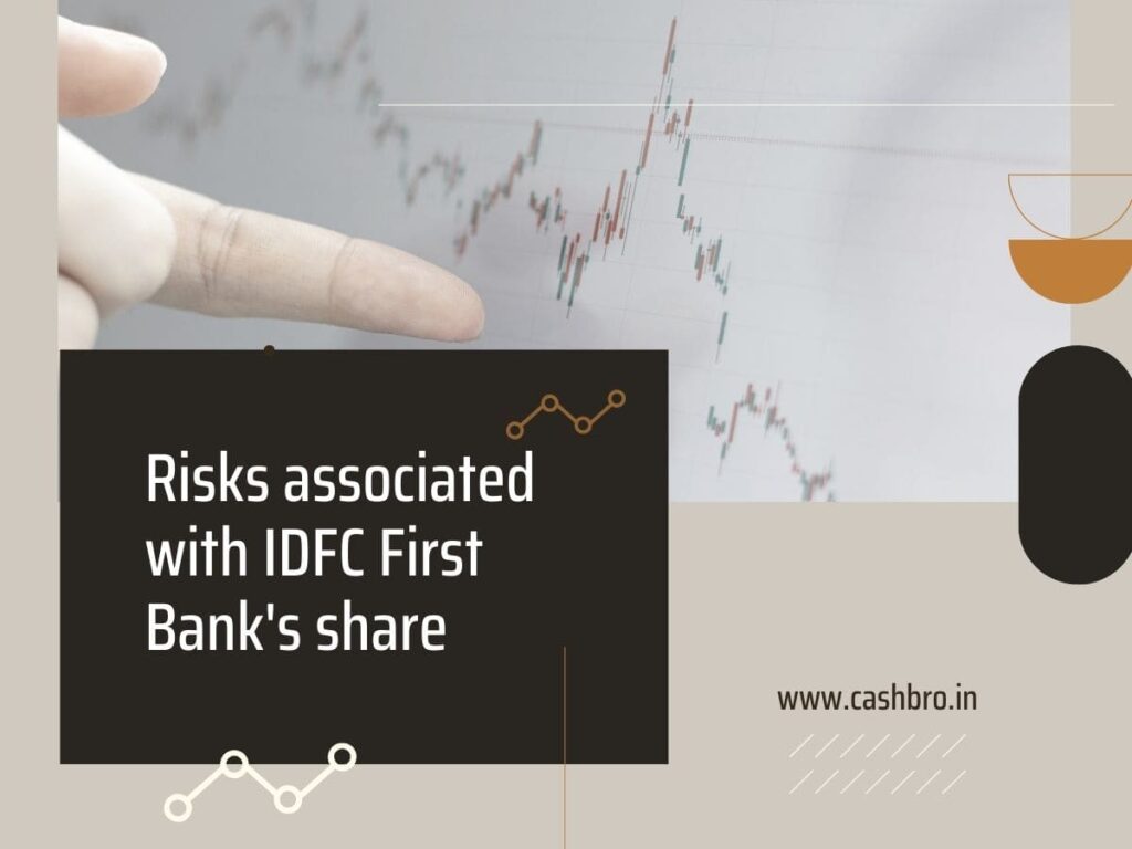 Risks associated with IDFC First Bank's share