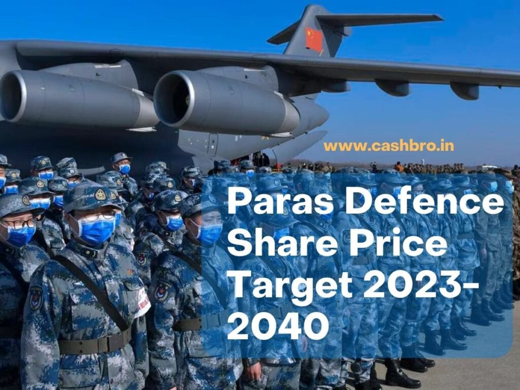 Paras Defence Share Price Target 2023-2040